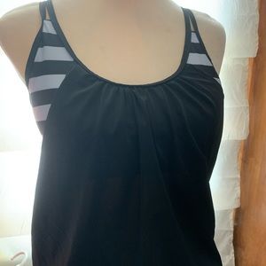 Bikini top black new size Large